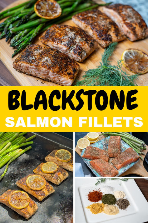 Grilling salmon on the Blackstone griddle is a game-changer for easy, delicious dinners. With our simple tips, you'll enjoy perfectly cooked salmon every time, making it a must-try in your griddle recipes collection. Save this pin for next time you need a healthy dinner idea. Blackstone Fish Recipe, Black Stone Salmon, Salmon On Griddle, Blackstone Griddle Recipes Dinners Salmon, Salmon Recipes On Blackstone Griddle, Blackstone Salmon Recipes, Salmon On Blackstone Griddle, Salmon On The Blackstone, Grilling Salmon