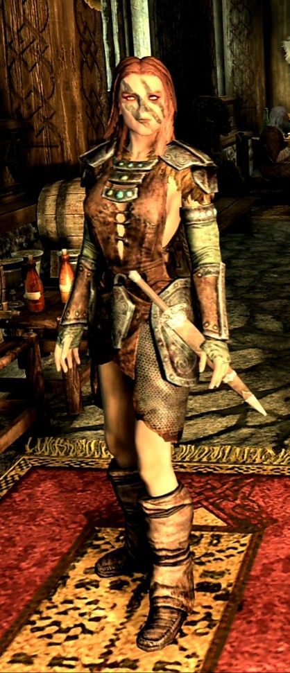 Skyrim's Embla Ysmir Ericsdotter friend Aela the Huntress. Aela The Huntress, Skyrim Aela, Skyrim High Elf, Skyrim Cosplay Female, Skyrim Aela The Huntress, Ebony Warrior Skyrim, Skyrim, Youtube Videos, Game Of Thrones Characters