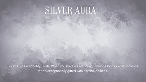 Silver Aura Meaning, Color Meaning Personality, Aura Colors Quiz, Aura Meaning, Aura Colours, Silver Aura, Numerology Birth Date, Aura Colors Meaning, Mystic Backgrounds