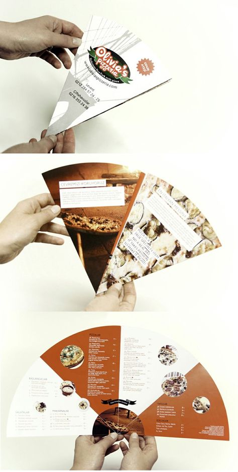 Pizza delivery menu Creative Menu Design Ideas, Pizza Leaflet Design, Interesting Brochure Design, Pizza Design Ideas Creative, Menu Ideas Design Creative, Menu Design Ideas Creative, Pizza Menu Design Ideas, Pizza Advertising, Pizza Menu Design