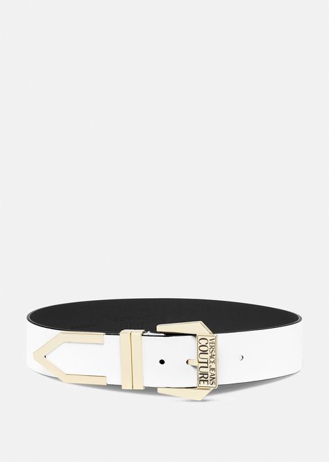 Logo Belt - JC Belts Women's Belts, Appointment Book, Versace Jeans Couture, Versace Jeans, Luxury Clothing, Fashion Luxury, Online Design, Belts For Women, V Shape