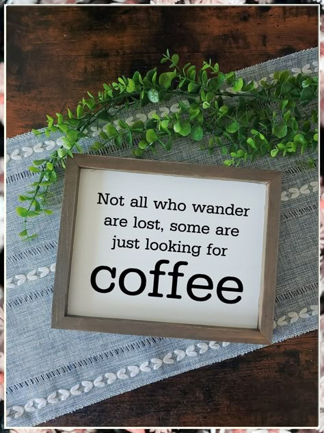 Looking to create a cozy and charming coffee corner? Check out these 9 rustic coffee bar ideas that will transform your space into a warm and inviting oasis. From reclaimed wood shelves to vintage-inspired decor, these ideas are perfect for adding a touch of rustic charm to your home. Get inspired and start brewing your favorite cup of joe in style! Coffee Bar Sign Ideas, Rustic Coffee Bar Ideas, Mobile Coffee Truck, Corner Coffee Bar Ideas, Coffee Decor Ideas, Bar Sign Ideas, Rustic Coffee Bar, Forever Sign, Coffee Lover Humor