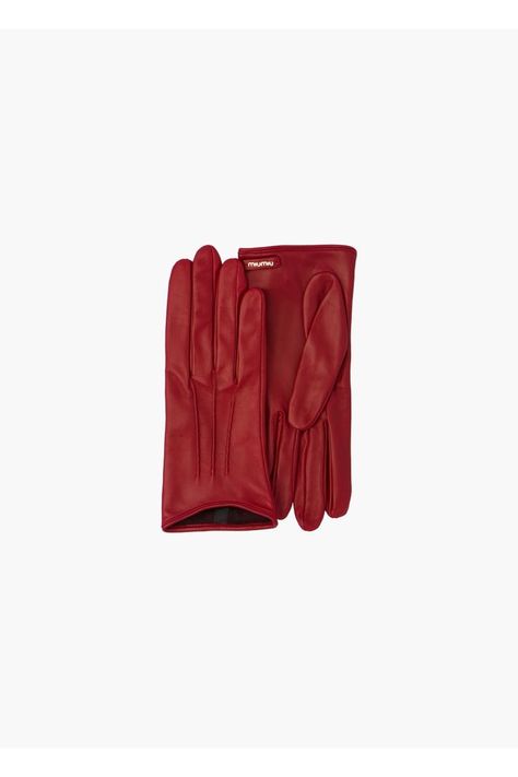 red leather miu miu gloves. 💄 #leather #miumiu #designer #gloves #red #ssense Carolina Herrera Dress, Designer Gloves, Red Leather Gloves, Carolina Herrera Dresses, Carolina Herrera, Leather Gloves, New Me, Miu Miu, Red Leather