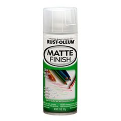 Add a non-glossy finish to artwork and other decorative projects with Rust-Oleum Specialty Matte Finish Spray. This crystal-clear coating… Painting Diy Ideas, Home Hobbies, Matte Spray Paint, Cosplay Crafts, Shifting Items, Cement Ideas, Shifting Wardrobe, Paint Tools, Art Painting Diy