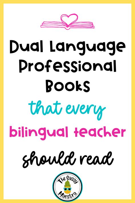 Embark on the exciting journey of transforming your bilingual classroom. Discover 6 powerful dual language professional development books revolutionizing teaching practices and student engagement. Stand by as we unravel each book and its unique benefit to you! Happy reading! Dual Immersion Classroom, Dual Language Spanish, Professional Development Books, English Language Development, Bilingual Teaching, Learning Spanish For Kids, Dual Language Classroom, Bilingual Classroom, Development Books