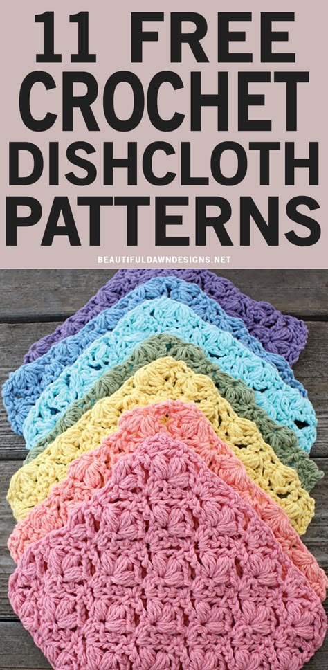 If you're looking for free crochet dishcloth patterns, look no further. Crochet dishcloths are so simple and easy to make and perfect for beginners. Crochet Washcloth Free Pattern, Crochet Washcloth Free, Crochet Dish Cloth Free Pattern, Crochet Dish Towels, Dishcloth Patterns Free, Bat Craft, Crochet Washcloth Pattern, Paper Bat, Fast Crochet