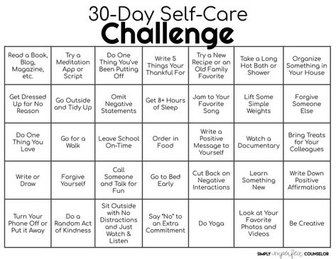 Self Care Monthly Challenge, Staff Wellness Challenges, April Staff Morale Booster, Wellness Challenge Ideas Workplace, Mindfulness For Teachers, School Wellness, Teacher Morale, Compassion Fatigue, Self Care Challenge