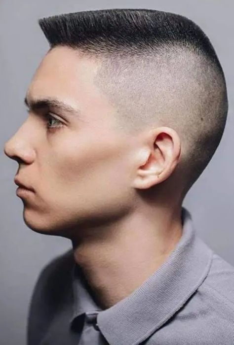 30 Flat Top Haircut Ideas for the Modern Man – Svelte Magazine Flattop Haircut Men, Flat Top Fade, Gents Hairstyles, Flattop Haircut, Flat Top Haircut, Barbers Cut, Haircut Men, Summer Haircuts, Bald Fade