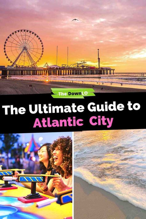 The Ultimate Guide to Atlantic City Atlantic City Nj, Monopoly Board, Travel Bucket List Usa, Usa Cities, Us Road Trip, Usa Travel Guide, Beach Boardwalk, Usa Travel Destinations, Travel Pins