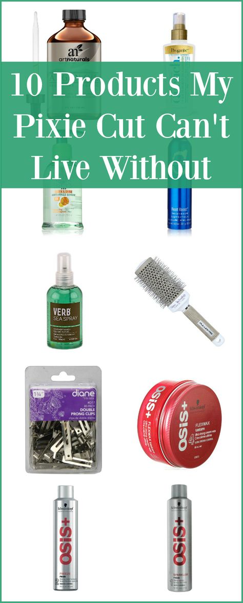 No matter my style of pixie cut (long bangs, short bangs, fauxhawk), these are my 10 must-have styling products for pixies. And yes, I use them all. Pixie Cut With Long Bangs, Brunette Pixie, Long Pixie Hairstyles, Long Pixie Cuts, Hair Brunette, Short Hair Pixie Cuts, Long Pixie, Pixie Styles, Best Pixie Cuts