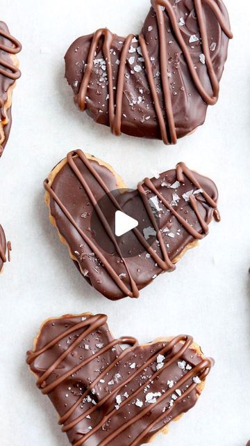 Megan Gilmore on Instagram: "Chocolate Peanut Butter Hearts are easy to make at home with just 5 ingredients! They make a fun weekend activity and taste even better than the store-bought version. (In my opinion, anyway. 😉)

Comment “HEARTS” below and I’ll send the recipe to your inbox, or use my profile link to grab the free recipe on my website. 💕

#healthydessert #healthyrecipes #glutenfree #dessert #valentines" Peanut Butter Hearts, Raw Treats, Low Carb Candy, Gf Cookies, Keto Candy, Valentine's Ideas, Vegan Style, Homemade Candy, Homemade Candies