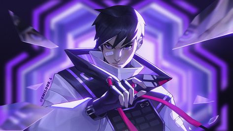 Valorant Fanart, Banner Gif, Riot Games, Gothic Anime, Funny Wallpaper, T Art, Minecraft Designs, Character Modeling, Cute Anime Wallpaper