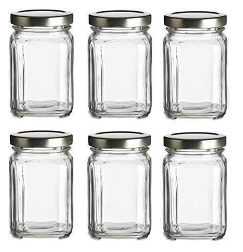 Nakpunar 6 pcs, 6 oz Square Glass Jars for Jam, Honey, Wedding Favors, Shower Favors, Baby Foods, DIY Magnetic Spice Jars -- Click on the image for additional details. #cooking Diy Magnetic Spice Jars, Magnetic Spice Jars, Square Glass Jars, Canning Peaches, Honey Wedding Favors, Shower Favors Baby, Square Jars, Pint Mason Jars, Honey Wedding