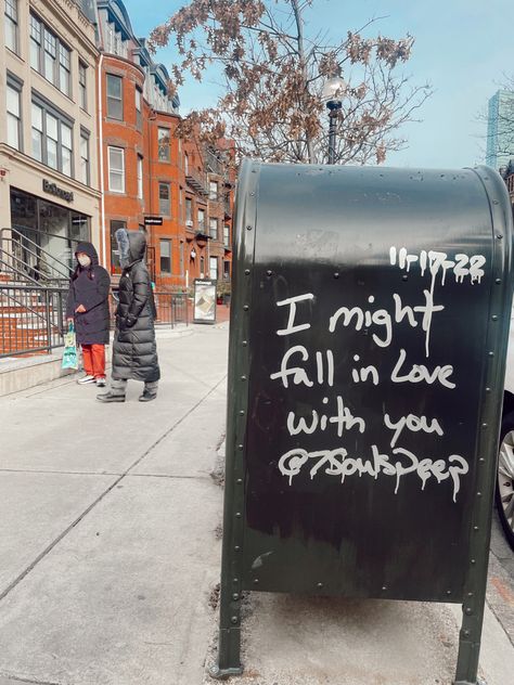 Boston, street art, love, aesthetic, city, nyc, loving Nyc Love Aesthetic, Nyc Love, I Heart Ny Aesthetic, Nyc Street Art Aesthetic, Street Art Nyc, New York City Romance Aesthetic, Nyc Street Signs, Nyc Street Art, Street Art Love