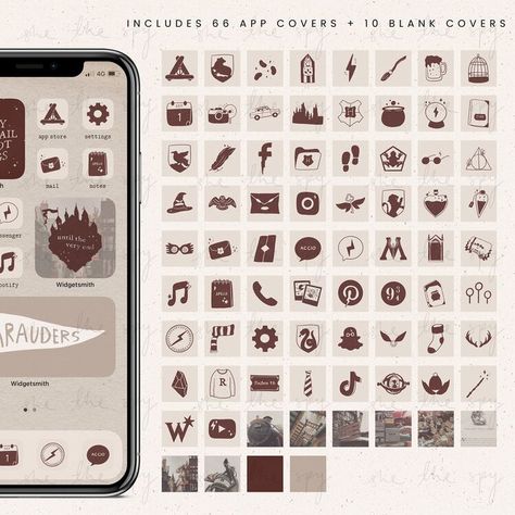 Marauders Home Screen Kit — SHE THE SPY in 2022 | Phone template, Homescreen, Ios app icon design Harry Potter App, She The Spy, Harry Potter Phone, Harry Potter Iphone, Desktop Themes, Phone Template, Mobile App Icon, App Background, Ios App Icon Design