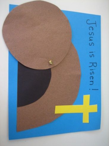 Empty Tomb Craft, Christian Art Projects, Tradition Ideas, Palm Sunday Crafts, Christ Centered Easter, Easter Sunday School, Happy Home Fairy, Risen Lord, Easter Paper Crafts