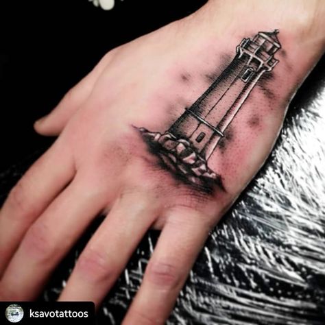 Google Image Result Lighthouse Tattoo Meaning, Lighthouse Tattoo, Calf Tattoo, Side Tattoos, Sea Monsters, Hand Tattoo, Foot Tattoos, Leg Tattoos, Traditional Tattoo