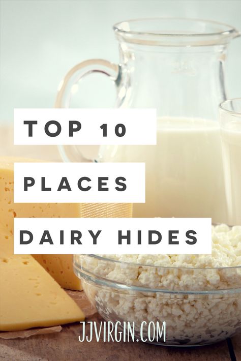 Going dairy-free isn’t as simple as skipping milk and cheese! Read to find out the top 10 spots that dairy hides – you won’t believe where it sneaks in. Find out more about common foods that contain dairy in disguise. Cut Out Dairy, Happy Belly, Milk And Cheese, No Dairy Recipes, In Disguise, Foods To Avoid, Dairy Milk, Low Sugar, Diy Cleaning Products