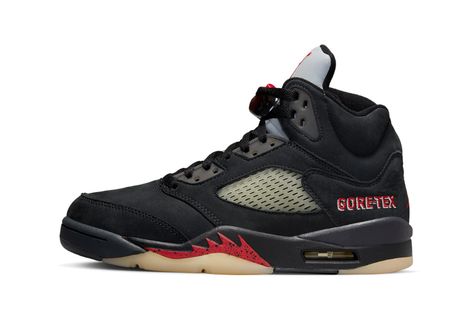 Air Jordan 5 GORE-TEX Off-Noir DR0092-001 Release Date | HYPEBEAST Air Max 90s, Jordan 5 Retro, Air Jordan 5 Retro, Air Jordan 5, Jordan 5, Black Cover, Jordan Retro, Gore Tex, Release Date