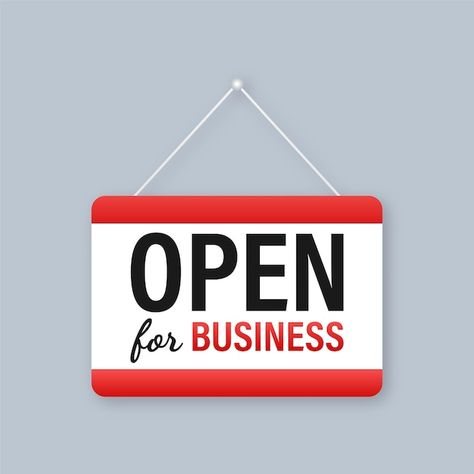 Open For Business Sign, Advertising Ideas Marketing, We're Open For Business, Fragrance Advertising, Logo Online Shop, Business Graphics, Iphone Dynamic Wallpaper, Small Business Quotes, Business Pictures