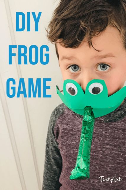 Frog Game – Party Blower Craft - Frog Tongue Game, Reptile Birthday Party Activities, Party Blower Craft, Party Blower Game, Jungle Party Activities, Reptile Party Games, Frog Birthday Party Ideas, Jungle Party Games, Community Helpers Lesson Plan