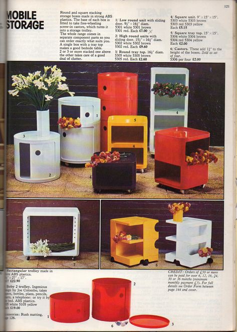 https://flic.kr/p/yMWDaS | Habitat 1974 Annual Catalogue Chloe Chapman, Vibe Place, 1960s Interior Design, Habitat Furniture, Mod Accessories, 80s Furniture, 1970s Interior Design, Ikea Vintage, Vintage Homeware