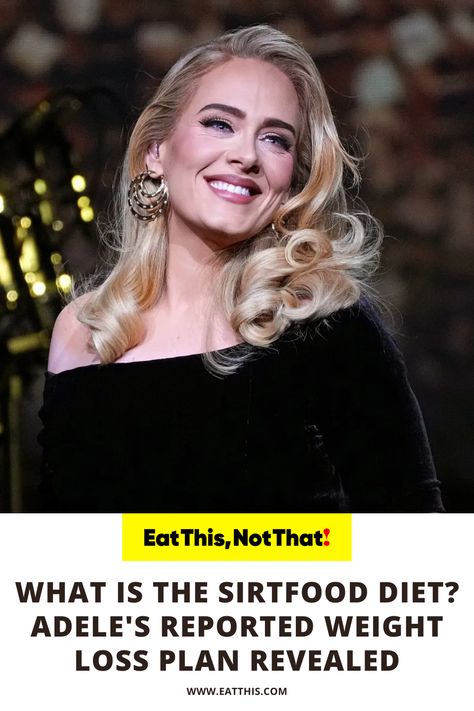 Eat This Not That - adele - sirtfood diet - celebrity - celebrities - hollywood - weight loss plan - lose weight - celeb Adele Diet, Lose Lower Belly, Sirtfood Diet, Adele Weight, Celebrity Diets, Weight Lo, Eat This Not That, Lose Lower Belly Fat, Lower Belly Fat