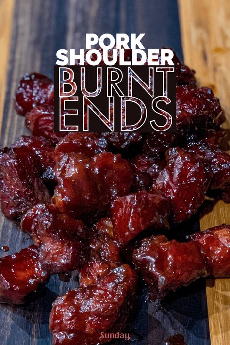 Pork Shoulder Burnt Ends, Pork Burnt Ends, Burnt Ends Recipe, Pork Belly Burnt Ends, Burnt Ends, Pellet Grill Recipes, Traeger Recipes, Smoked Meat Recipes, Appetizer Ideas