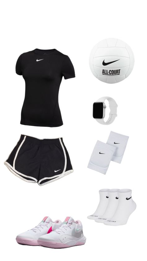 #volleyball #style #nike #sponsorme Volleyball Clothing, Volleyball Outfit, Volleyball Aesthetic Outfits, Volleyball Outfits Aesthetic, Volleyball Girls Outfits, Volleyball Fits, Nike Volleyball, Volleyball Shirts, Volleyball Outfits