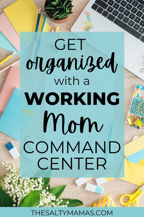 Keep work, kids and home life organized by setting up the ultimate Working Mom Command Center. Never forget a deadline - or show and tell day - again, with these working mom hacks! Working Mom Hacks, Mom Organization, Working Mom Organization, Working Mom Routine, Organised Mum, Working Mom Schedule, Mom Routine, Family Tips, Mom Schedule