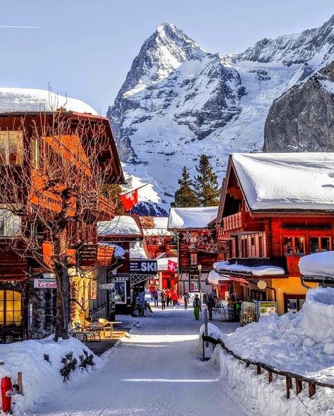 Places In Switzerland, Holiday Places, Winter Scenery, Beautiful Places To Visit, Winter Scenes, Most Beautiful Places, Wonderful Places, Vacation Spots, Land Scape