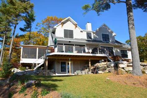 Hillside Farmhouse - Beckstrom Architecture Hillside Farmhouse, Farmhouse Plans, Farmhouse, Architecture, Building