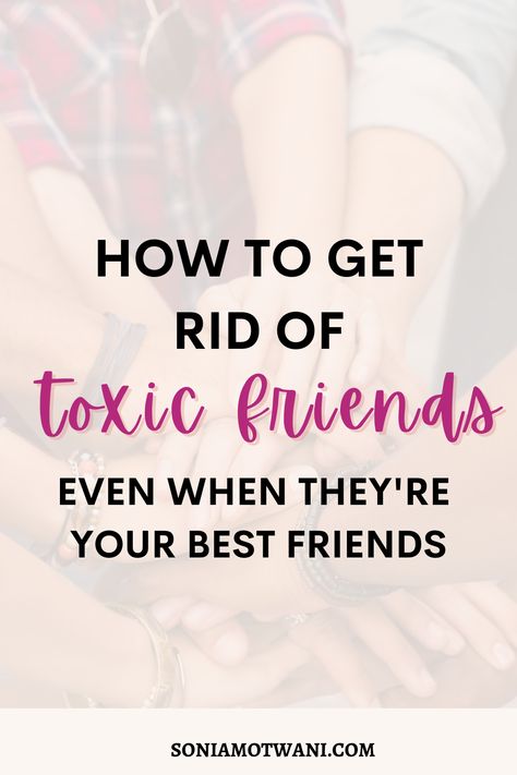 Are you dealing with a toxic friendship? An unhealthy friendship can totally affect your mental peace and it’s better to get rid of a toxic friend. Here’re some alarming signs of a toxic and the ways you can help yourself to get rid of toxic friendship. I hope you find these tips on how to handle a toxic friend helpful. Getting Over Toxic Friends, How To Break Off A Toxic Friendship, Letting Toxic Friends Go, How To Ditch Toxic Friends, How To Get Rid Of Bad Friends, What To Do With Toxic Friends, Toxic Teammate, How To Find Fake Friends, Friends Who Gaslight You