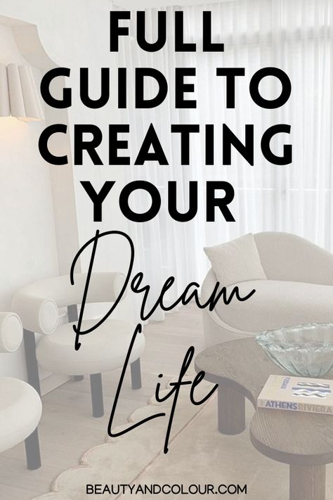 Build the life of your dreams with this step by step guide! Learn how to create your dream life in easy to follow steps and tips. Types Of Dreams, Living Your Dream, Create Your Dream Life, Start Manifesting, Vegan Fashion, Step By Step Guide, Vegan Lifestyle, Self Development, Passive Income