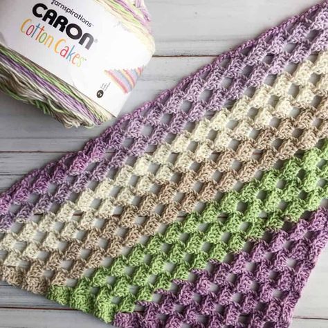 Crochet C2C Scarf free crochet pattern - Nana's Crafty Home C2c Scarf, Triangle Scarf Crochet Pattern, Corner To Corner Crochet Pattern, Yarn Crafts Crochet, Crochet C2c Pattern, Crocheted Scarves, C2c Crochet Pattern Free, Crochet Poncho Free Pattern, Crochet Tutorial Pattern