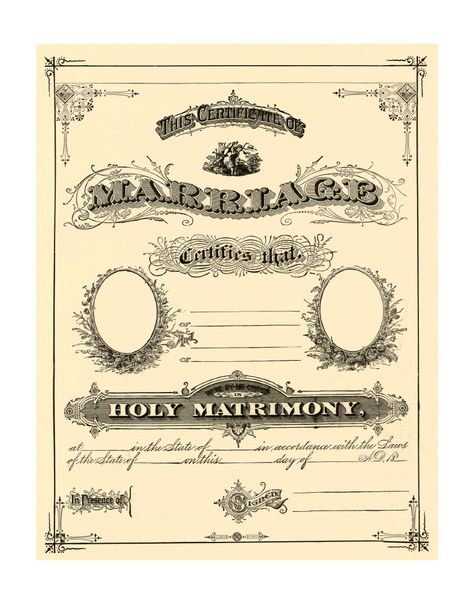 blank marriage license to fill in and put in scrapbook Antique Ephemera, Heritage Scrapbooking, Etiquette Vintage, Wedding Certificate, The Graphics Fairy, Graphics Fairy, Marriage Certificate, Backgrounds Wallpapers, Images Vintage