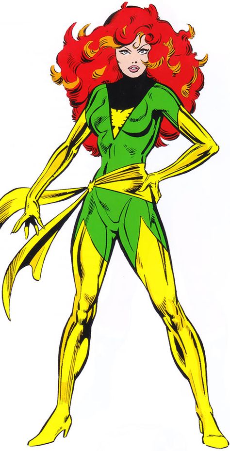 Character Notes, Phoenix Jean Grey, X Men Costumes, Phoenix Marvel, Superhero Women, Phoenix Force, Jean Grey Phoenix, John Byrne, Uncanny X-men