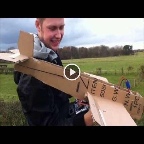 Cardboard Plane, Cardboard Airplane, Paper Glider, Pilot Humor, Model Aeroplanes, Airplane Crafts, Aviation Humor, Wooden Plane, Flying With A Baby