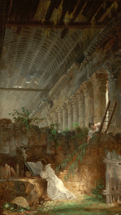 Goth Architecture, Jonathan Strange, Ancient Greece Art, Hubert Robert, Roman Temple, Art 101, Temple Ruins, Greece Art, Greek Temple