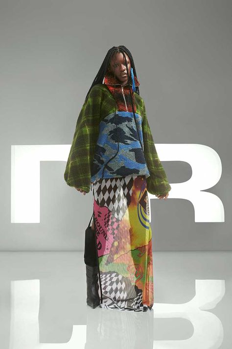 Rave Review, Rave Pants, Blanket Coat, Rave Fashion, Show Collection, Fall 2022, Jacket Pattern, Fashion Show Collection, Sheer Dress