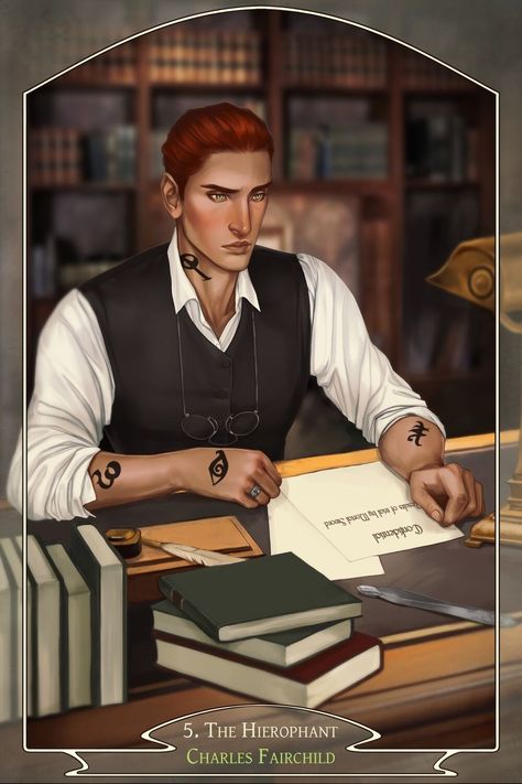 Category:Images of the Shadowhunter tarot cards | The Shadowhunters' Wiki | Fandom Charles Fairchild, Shadowhunters Fanart, Shadow Hunters Book, Adult Fantasy Books, Books Characters, Cassandra Jean, Bookish Art, Last Hours, Cassie Clare