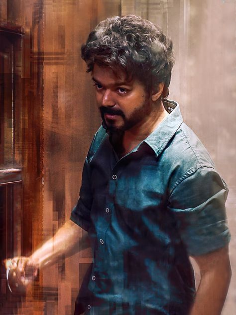 Master Vijay, Wallpapers, Blue