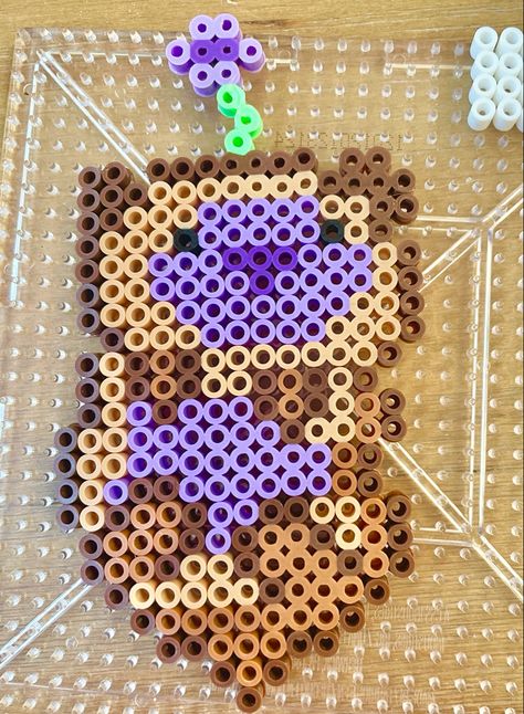 Otter Perler Beads, Ballon Dog, Bead Things, Easy Perler Bead Patterns, Hyper Fixation, Diy Perler Bead Crafts, Perler Crafts, Beads Designs, Beads Ideas