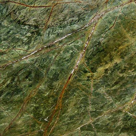 Rain Forest Green, what a great/interesting marble.. like looking through a densely wooded area Forest Green Marble, Silestone Countertops, Recycled Glass Countertops, Green Kitchen Designs, Wooded Area, Amazon Forest, Green Granite, Glass Countertops, Branding Ideas