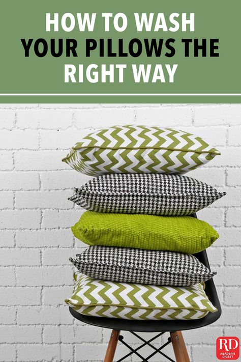 How To Wash Throw Pillows, Types Of Pillows, Ikea Throws, Spring Living Room Decor, Easy S, Wash Pillows, How To Clean Pillows, Dry Cleaning Services, Rustic Fall Decor