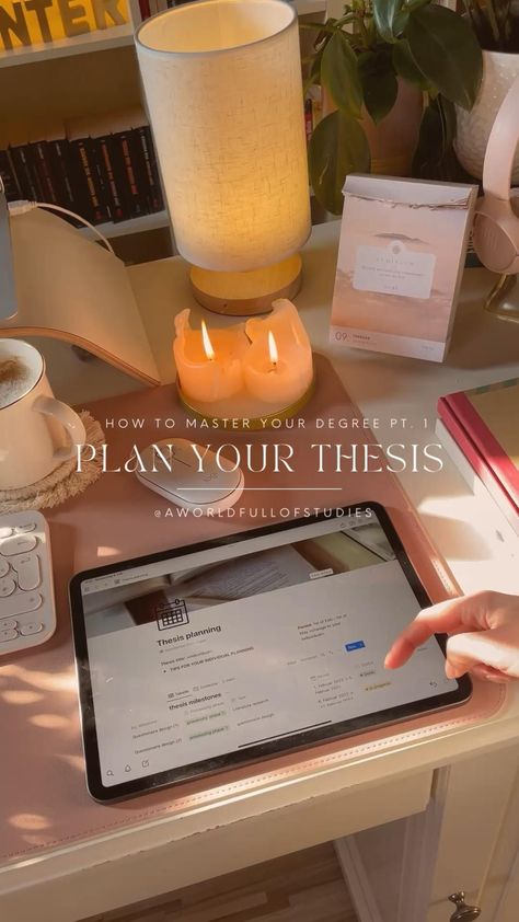 #Thesis_Planning #Thesis_Template #Master_Studies #Planning_Template Thesis Planning, Notion Template Ideas Aesthetic Dark, Aesthetic Home Page, Thesis Aesthetic, Notion Template Ideas Personal, Project Management Process, Daily Planner Schedule, Hourly Daily Planner, Setup Minimalist