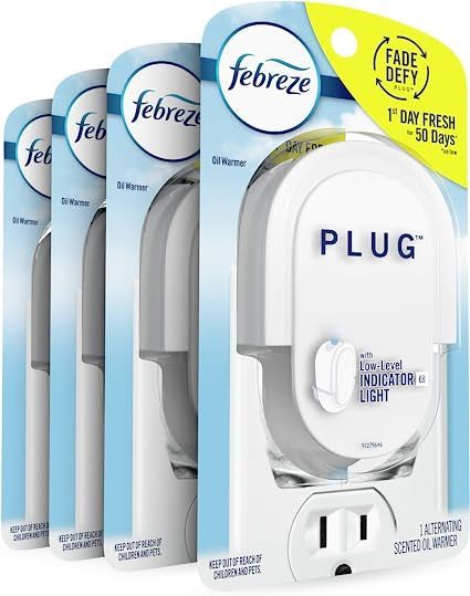 Febreze Plug In Air Freshener Fade Defy Plugs, Scented Oil Warmer, 4 Pack Cat Den, Plushies Halloween, Selfcare Gifts, Smell Fresh And Clean, Procter And Gamble, Neutral Interior Design, Deep Cleaning Checklist, Barbie 80s, Air Freshener Refill