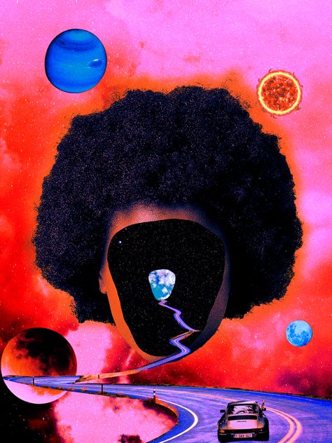 #Art #Typography #GraphicDesign #Photoshop #Poster #Photography #BlackArt #AfroSurrealism #Wallpaper Afro Futurism Wallpaper, Afrofuturism Aesthetic Wallpaper, Afro Surrealism Photography, Afrosurrealism Art, Afropunk Art, Afro Beats Aesthetic, Afrofuturism Aesthetic, Afro Surrealism, Dark Skin Tattoo