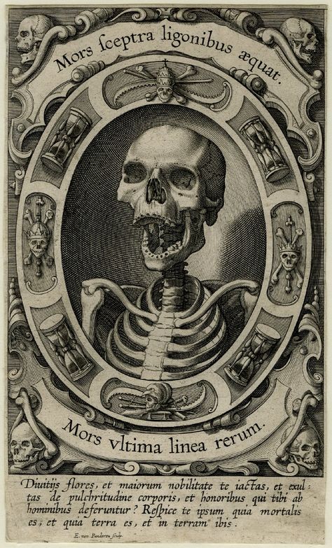 Retro Kunst, Esoteric Art, Occult Art, Old Book, Medieval Art, Skull And Bones, Memento Mori, British Museum, Skull Art