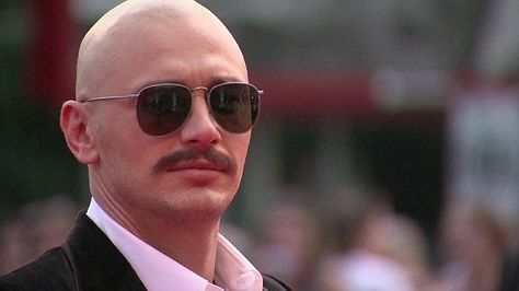 Guy With Mustache, Bald Style, Bald Guy, Mustache Styles, Best Beard Styles, Mustache Men, Full Beard, James Franco, Bald Men